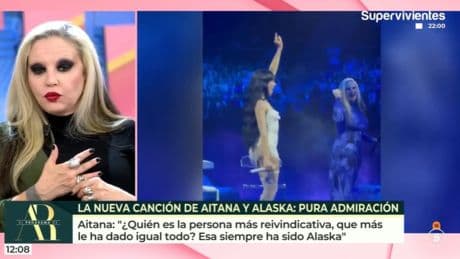 Alaska, sobre su colaboración con Aitana: &quot;Estoy muy agradecida por que alguien tan joven haya pensado en mí&quot;