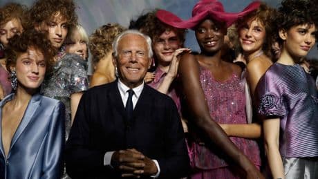 Giorgio Armani's fashion through the years, in photos