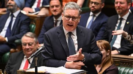'Sex noises' prank spotted just before Keir Starmer took stage at PMQs