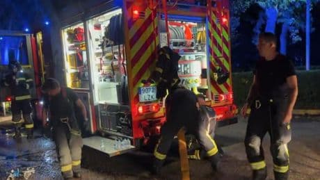 Muere un hombre en un incendio en una vivienda en el distrito de Latina