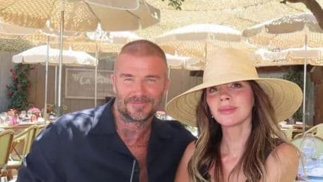 Victoria Beckham posts mortifying underwear snap of son Cruz during lavish family trip