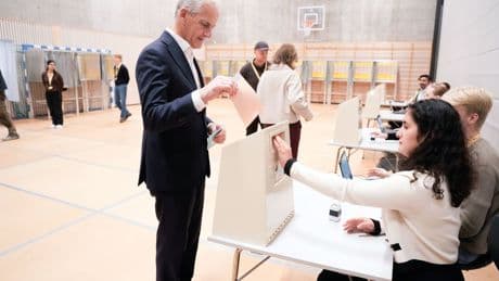 El bloque de centroizquierda gana las elecciones en Noruega con el 54% de los votos escrutados