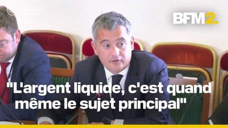 Gérald Darmanin propose de supprimer l'argent liquide pour lutter contre le trafic de drogue