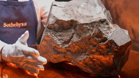 The biggest piece of Mars on Earth is going up for auction in New York