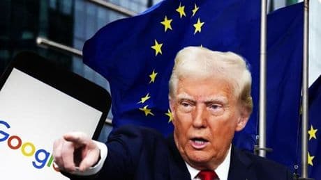AB'den Google'a 3,5 milyar dolar ceza! Trump'tan sert tepki