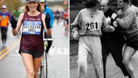 The first woman to complete the Boston Marathon is now 78 and runs most days. She shared 3 tips for getting fit at any age.