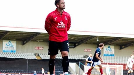Rhys McCabe resigns as Airdrie player/boss