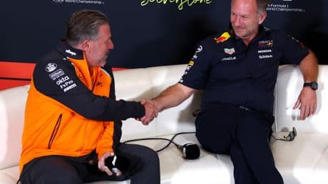 Zak Brown vio venir el despido de Horner: "El drama había ido a más en Red Bull"