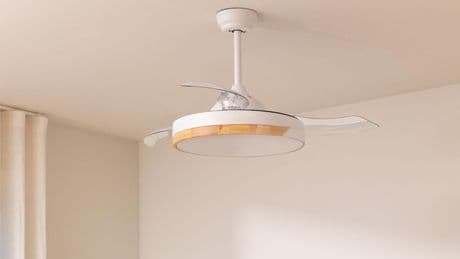 Cinco ventiladores de techo fáciles de instalar con los que te ahorrarás lo que vale un aire acondicionado