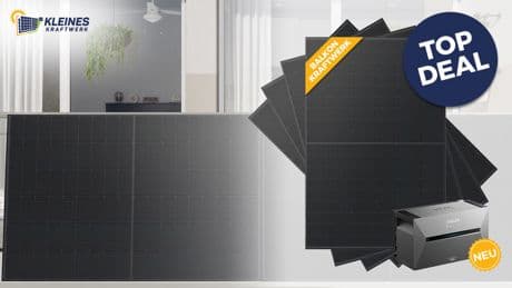 Balkonkraftwerk mit Notstrom: QUATTRO XL Set von Kleines Kraftwerk und Anker Solarbank Pro 3 im Überblick