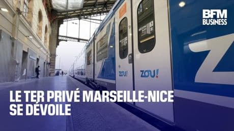 Le TER privé Marseille-Nice se dévoile