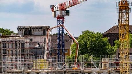 Wohnungsbau: 2024 deutlich weniger Wohnungen fertiggestellt