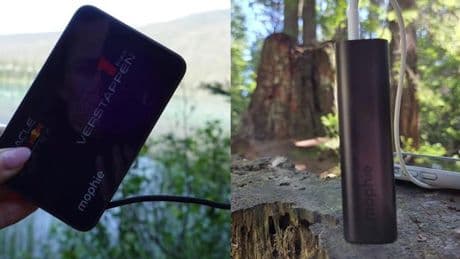 'Mophie powerbank kept my devices fully charged on a remote holiday'