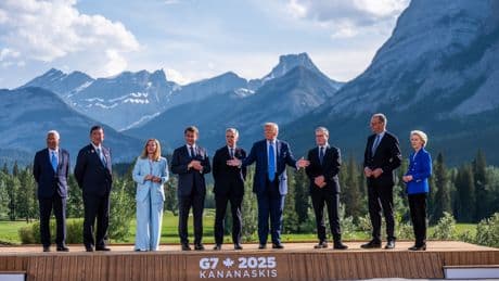 El G-7 aprueba por unanimidad una declaración sobre el conflicto entre Israel e Irán