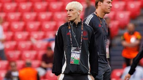 Alejandro Garnacho shares cryptic Instagram post before being left OUT of Man Utd starting XI for Europa League final