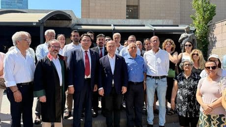 Teğmenleri savunan Yankı Bağcıoğlu hakim karşısına çıktı