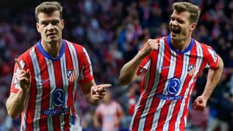 Atletico Madrid kazandı, Sörloth La Liga tarihine geçti! 4 dakikada hat trick