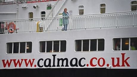 Man rescued after falling overboard from CalMac ferry in Ayrshire