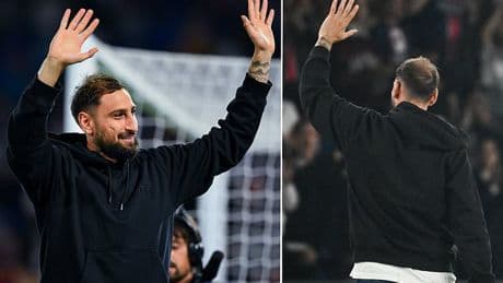 Gianluigi Donnarumma fights back tears as he bids an emotional farewell to PSG - and their ultras - with Man City circling over summer move
