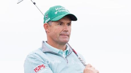 Padraig Harrington scrapes bird poop off the green as he loses out at Senior PGA Championship