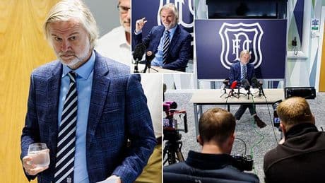 The new and improved Elvis is in the building... and Steven Pressley says he's returned to Scotland with a smaller ego but a determination to succeed at Dundee