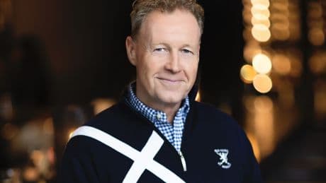 Global hotels chief who has opened prestigious Scottish venue