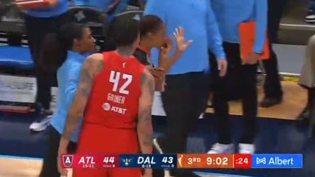 Brittney Griner ejected after bumping ref in tense scene