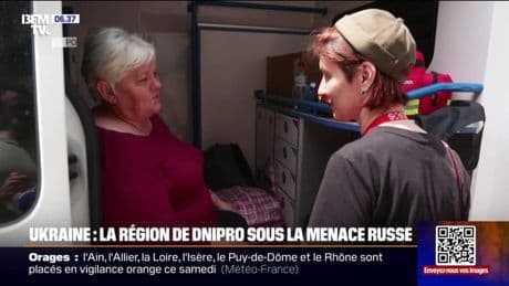 "Je ne peux plus dormir la nuit": en Ukraine, les habitants de la région de Dnipro fuient à cause de la menace russe