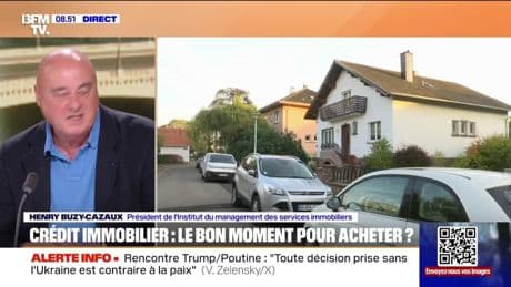 Crédit immobilier: "On est en train de redonner de l'oxygène à ceux qui font leur première acquisition", explique Henry Buzy-Cazaux (IMSI)