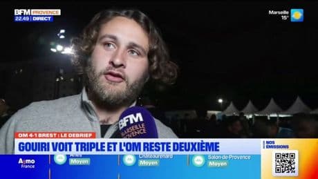 Le "soulagement" des supporteurs de l'OM après la large victoire face à Brest