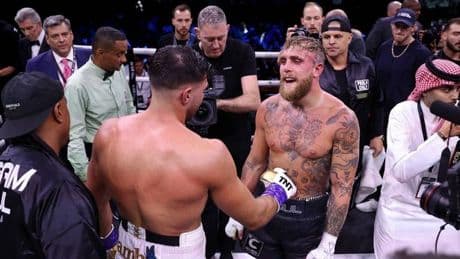 Jake Paul shows true colours with response to Tommy Fury's call-out