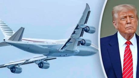 VS aanvaarden Boeing 747 van Qatar, onderzoek of toestel geschikt is voor Donald Trump