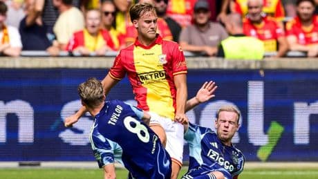 Worstelend Ajax komt bij Go Ahead Eagles niet verder dan gelijkspel