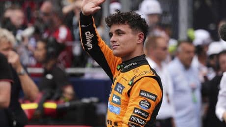 Norris y la suerte le roban el triunfo a Piastri en una loca carrera sprint sobre mojado en el GP de Miami de F1