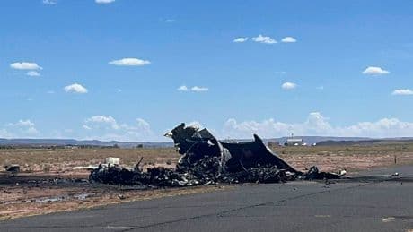 4 people die in crash of medical transport plane on Navajo Nation in northern Arizona