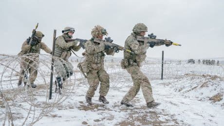 UK military ‘too stretched’ to provide troops under Ukraine peace deal