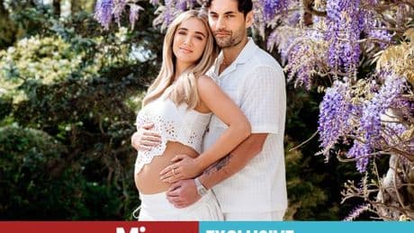 Pregnant Georgia Harrison admits baby was a 'beautiful surprise'