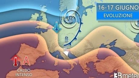Grandine, goccia fredda "impazzita" in arrivo sull'Italia da domenica 15: ecco dove colpirà