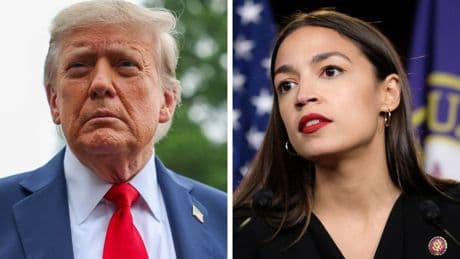 Trump blasts ‘stupid AOC’ in raging ‘low IQ’ screed that also targets ‘Palestinian Senator’ Chuck Schumer
