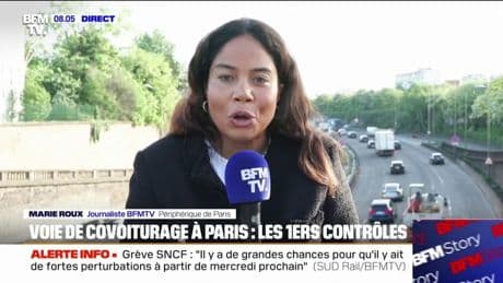 Voie de covoiturage à Paris: 135 euros d'amende pour les contrevenants à partir de ce 2 mai