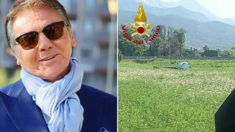 Vannis Marchi, fondatore di Liu Jo precipita con l'ultraleggero a Forte dei Marmi: lo schianto dopo un urto con i cavi dell'alta tensione