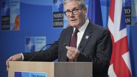Trump praises Nato leaders’ ‘historic’ agreement to hike defence spending