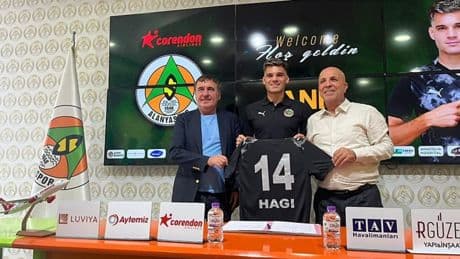 Corendon Alanyaspor Ianis Hagi transferini açıkladı!