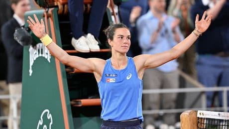 Fransa Açık'ta büyük sürpriz! Lois Boisson yarı finale yükseldi