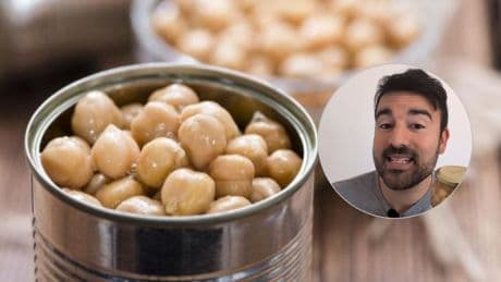 Aitor Sánchez, nutricionista: ''Mucha gente piensa que la legumbre en bote tiene menos proteínas, pero esto se debe a que ya viene cocida''
