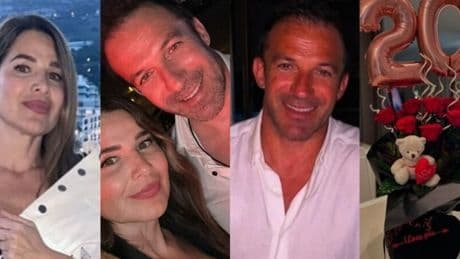 Del Piero e Sonia Amoruso, che dichiarazione d'amore per i 20 anni di matrimonio!