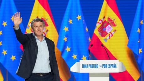 "O Sánchez o yo": Feijóo dice que gobernará "en solitario" con alianzas a derecha e izquierda y con un único veto a Bildu