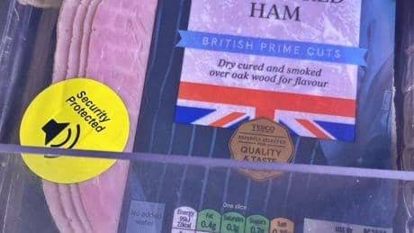 ‘Like Fort Knox’ fume shoppers as major UK supermarket slaps security tags on £2 HAM to foil shoplifters