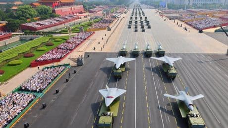 More than pageantry, China's military parade shows off new missiles, drones and other equipment