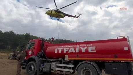 Kastamonu’daki yangın söndürme çalışmalarına destek veren Karadeniz Ereğli Belediye İtfaiyesi kente döndü